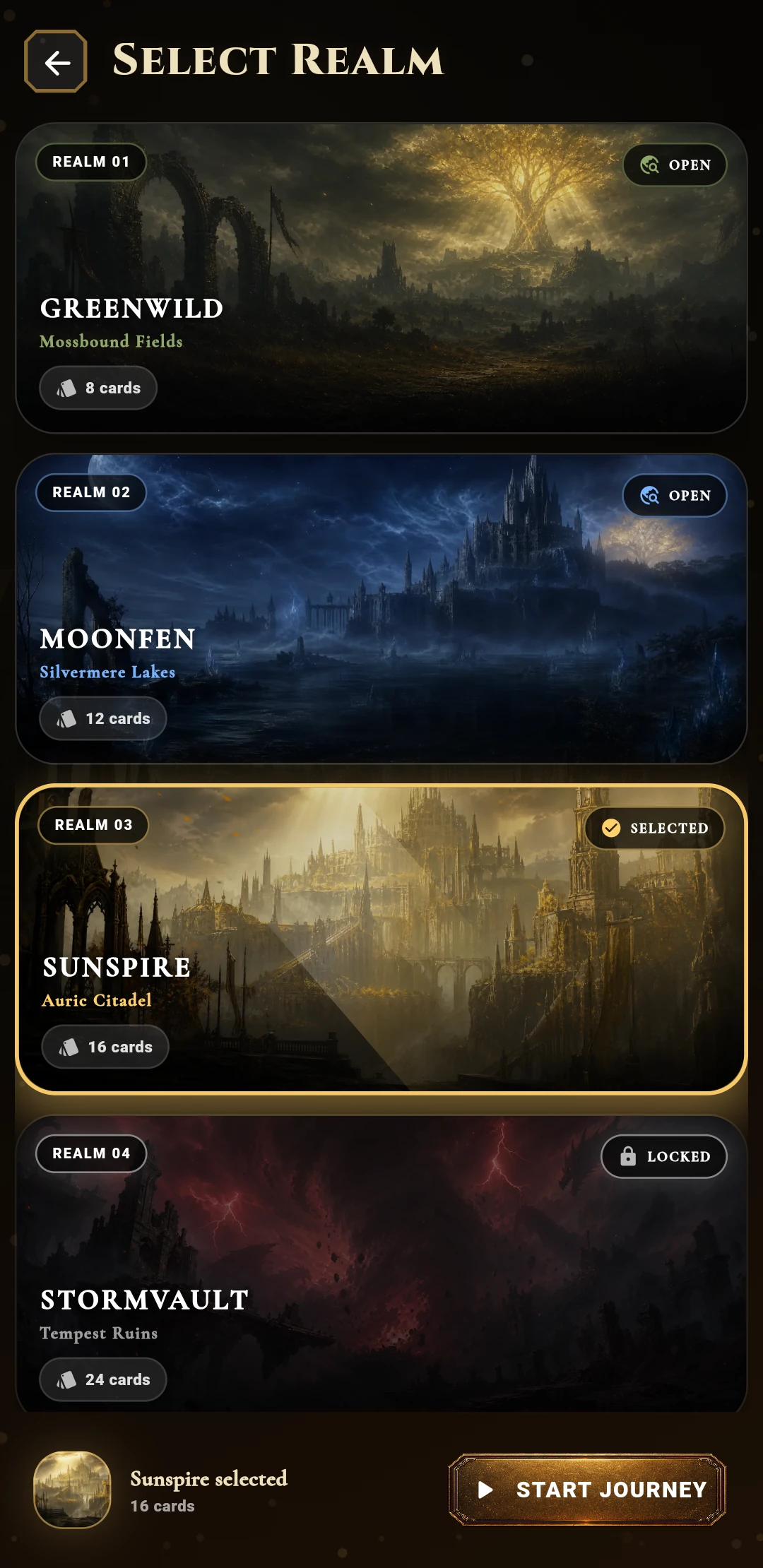 Gracebound realm chooser