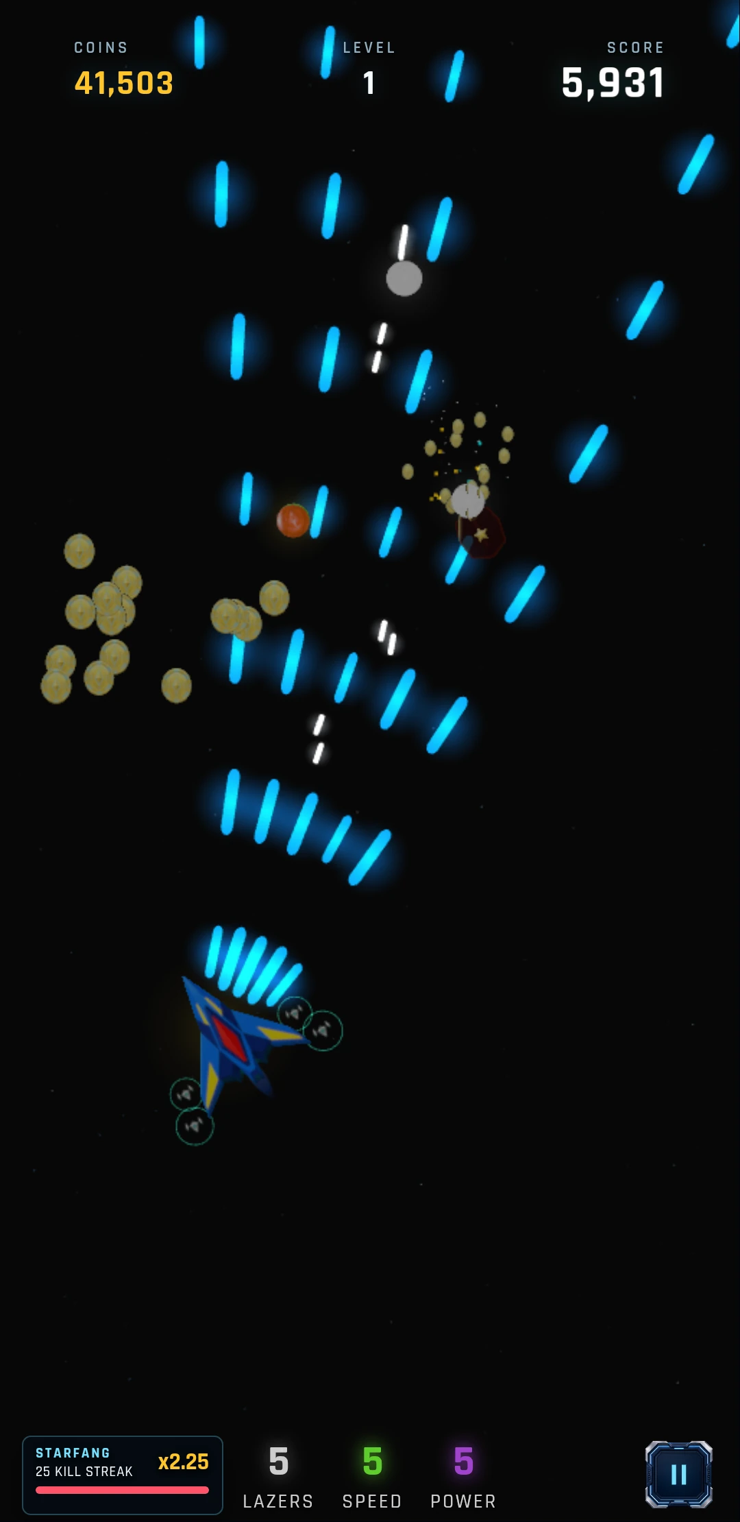 Starfang live gameplay